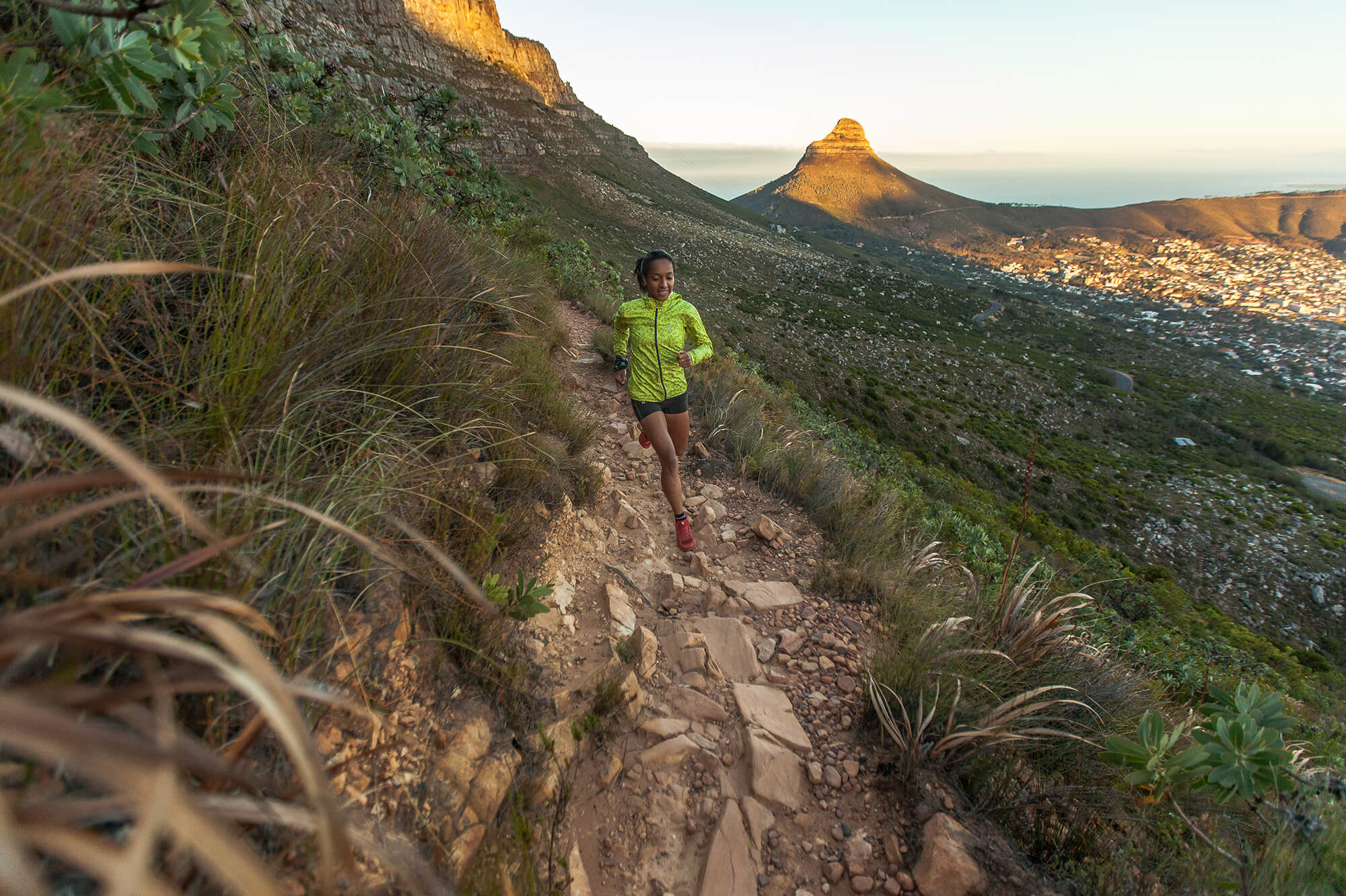 Table Mountain Contour Path Run (A to B)